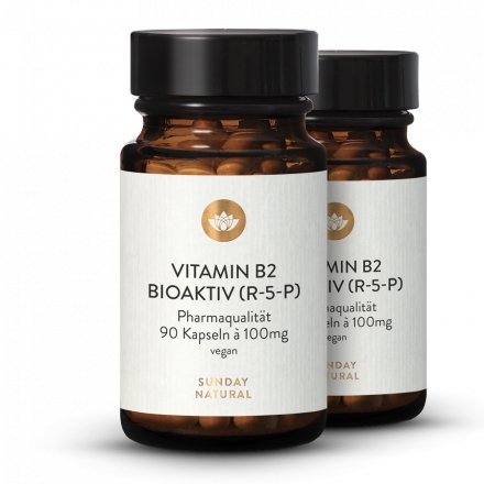 Vitamin B2 100mg Bioactive R5P High-Dose