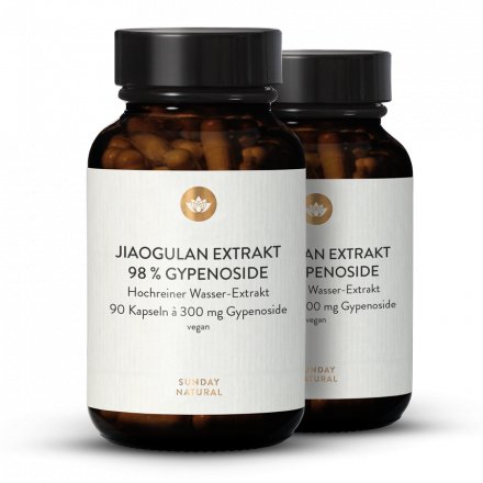 Jiaogulan Extrakt 98% Gypenoside Kapseln