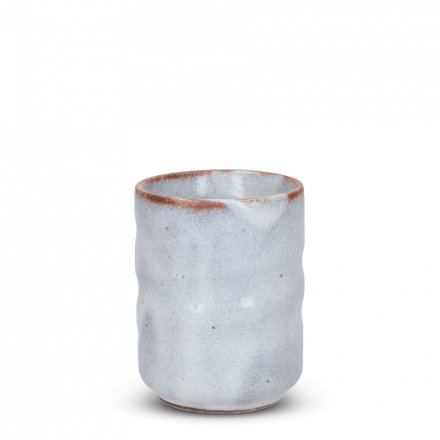 Japanese Clay Teacup Shino Naga