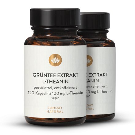 Grüntee Extrakt  L-Theanin 100 mg