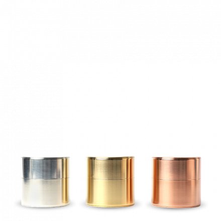 Kaikado Copper, Tinplate & Brass Tea Caddy Set 40g