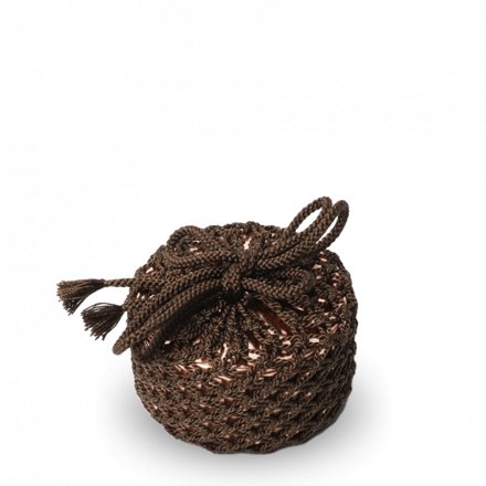 Teedose Kaikado Kupfer 20g Seidennetz-Säckchen