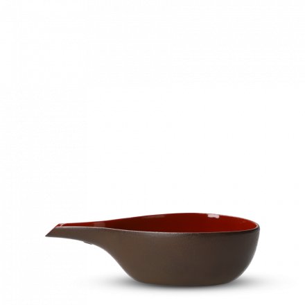 Nanbu Tekki Suzuki Morihisa Red Lipped Bowl