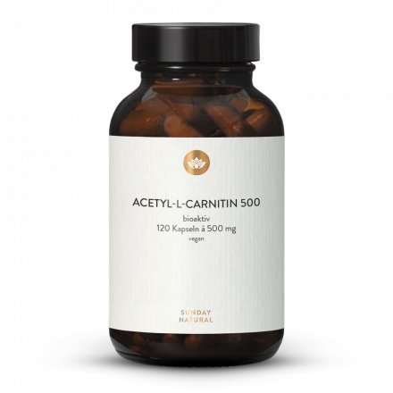 Acetyl-L-Carnitine 500mg Capsules