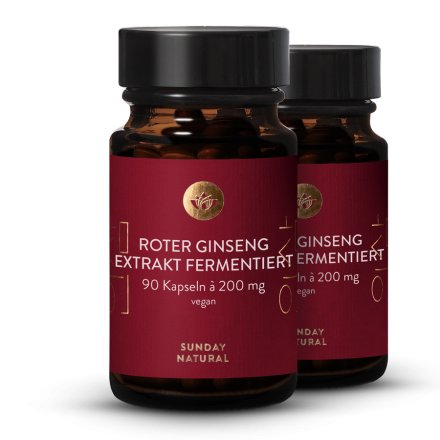 Roter Ginseng Extrakt fermentiert
