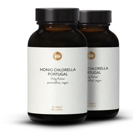 Chlorella Honig Pulver