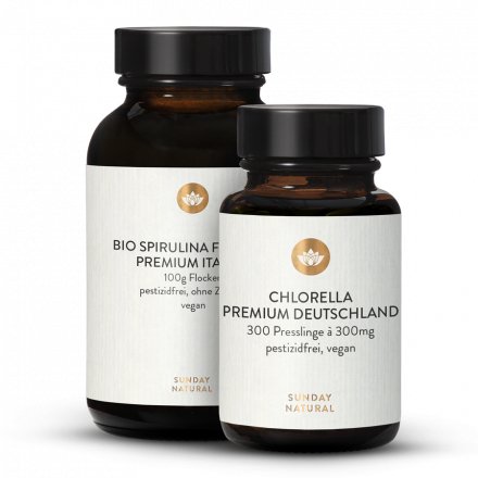 Chlorella + Spirulina Gourmet Set 