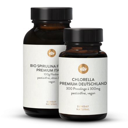 Chlorella + Spirulina Gourmet Set 
