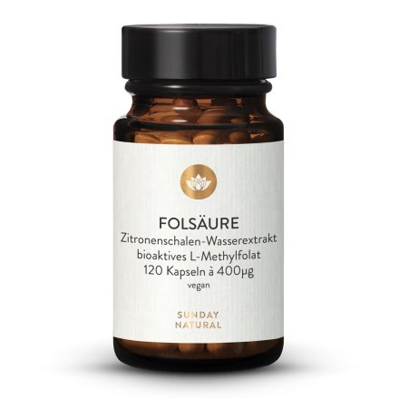 FOLSÄURE (FOLAT) 400µg KAPSELN
