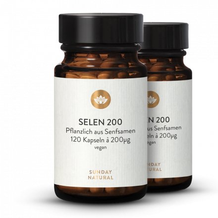 High-Dose Selenium 200µg Capsules