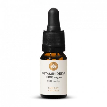 Vitamines D E K A  1 000 vegan 600 gouttes