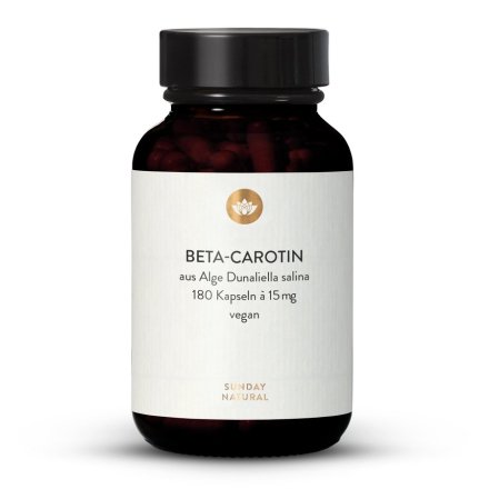 Bêta-carotène 15 mg issu des algues