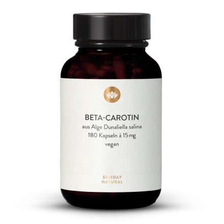 Beta-Carotin 15mg aus Algen