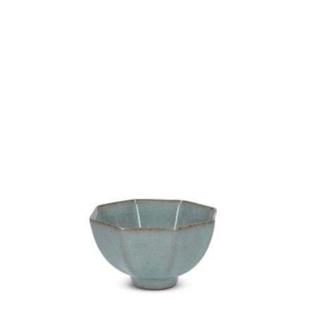 Zhang Weijing Teacup Celadon Ba Jiao Dark