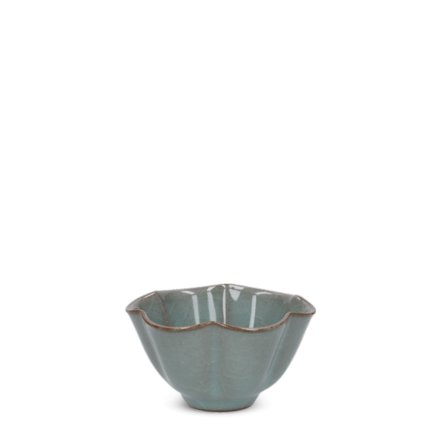 Zhang Weijing Teacup Celadon Haitang Dark