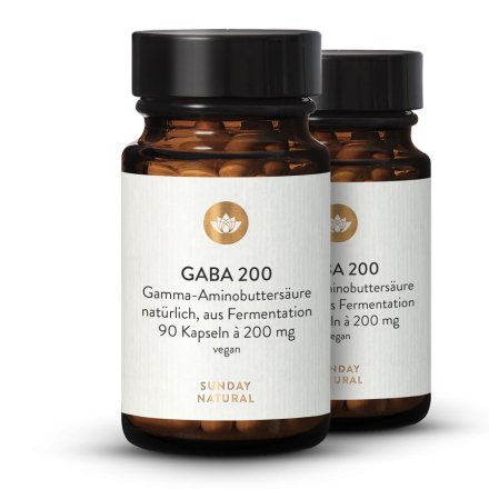 GABA 200mg capsules