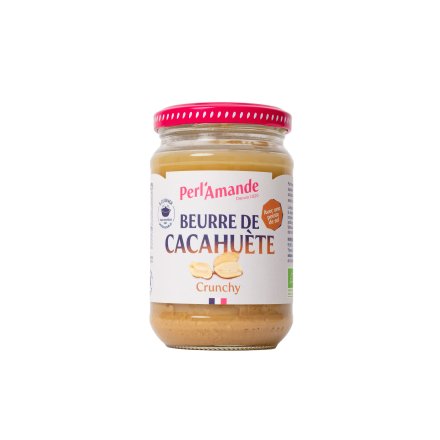 Erdnussbutter crunchy geröstet perl'amande bio
