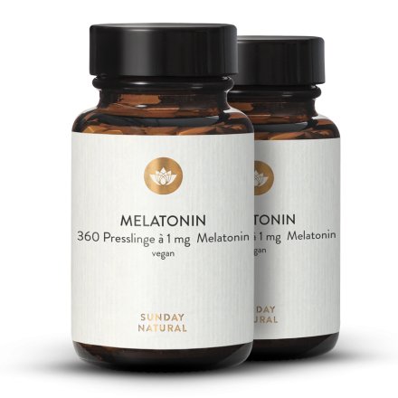 Melatonin Presslinge 1mg 