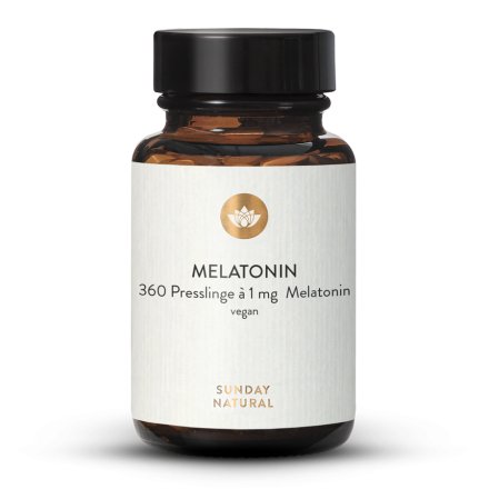 Melatonin Presslinge 1mg 