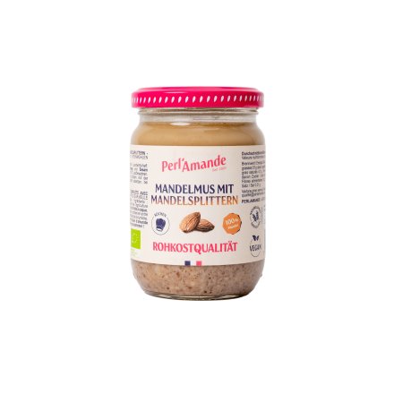 Crunchy mandelmus perl'amande bio