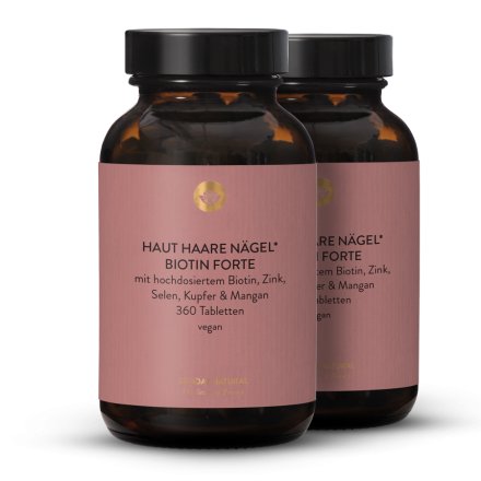 Haut haare nägel biotin forte