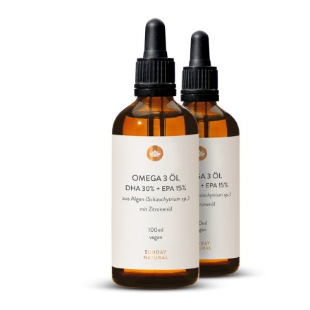 Vegan Omega-3 Oil 30% DHA + 15% EPA