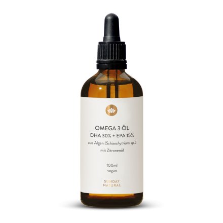 Omega 3 Öl DHA 30% + EPA 15% vegan