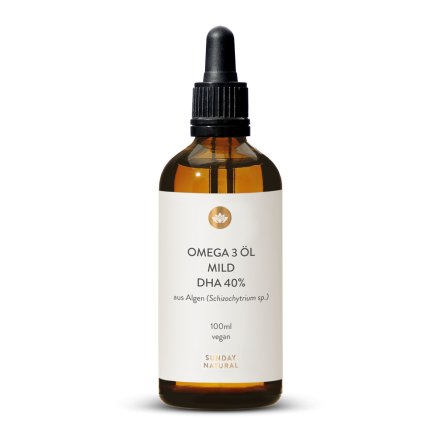 Omega 3 Öl mild DHA 40% vegan