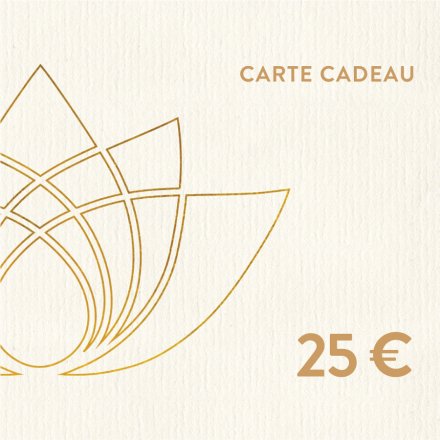 Carte cadeau virtuelle 25 euros