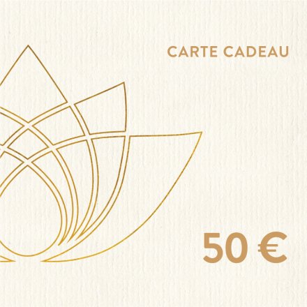 Carte cadeau virtuelle 50 euros