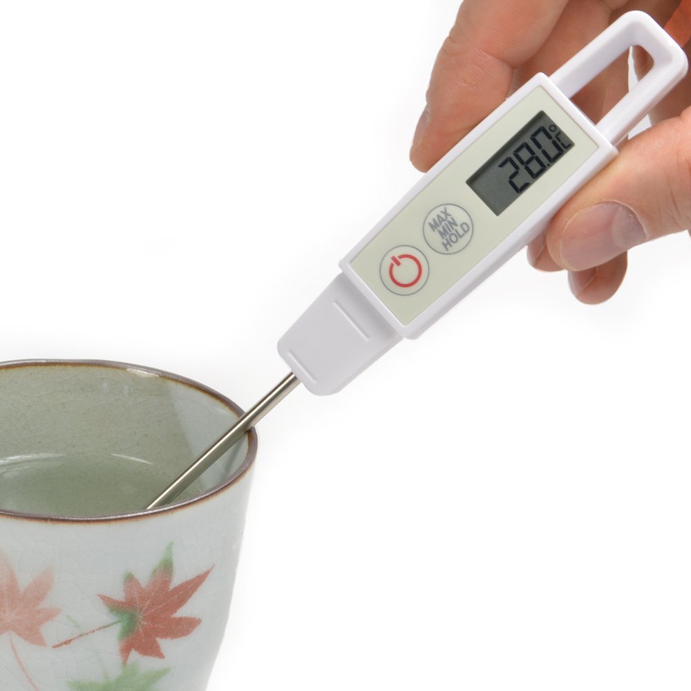 Digitalthermometer Clip Digital Teethermometer-Getränke Kaffee Tee Thermometer 