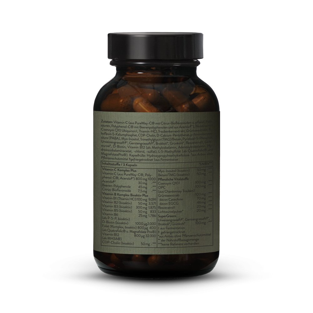 Multivitamin Vitamins I forte Vitamin C, BKomplex, Vitalstoffe