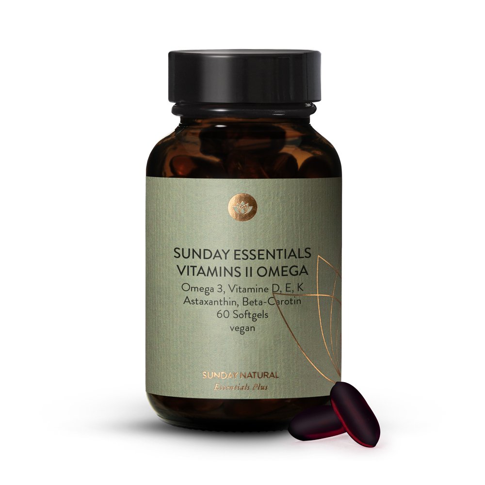 Multivitamin Duo Premium Set Vitamins I + Vit II Omega Vegan