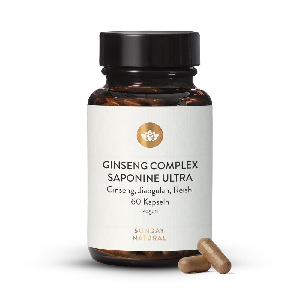 Complexe de saponines de haute qualité composé de ginseng, jiaogulan ...