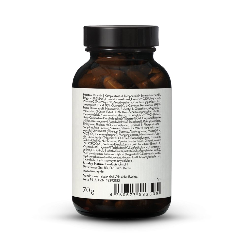 Mito Support Ultra Anti Fatigue für Energie, gegen Erschöpfung | Sunday ...