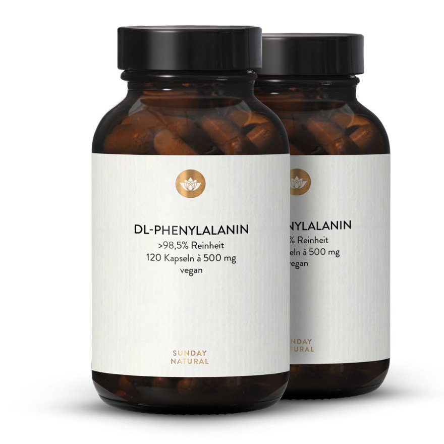Poudre De L-phénylalanine - 2 X 500 G (1 Kg Total) - Acide Aminé - Marque Buxtrade - Neuf