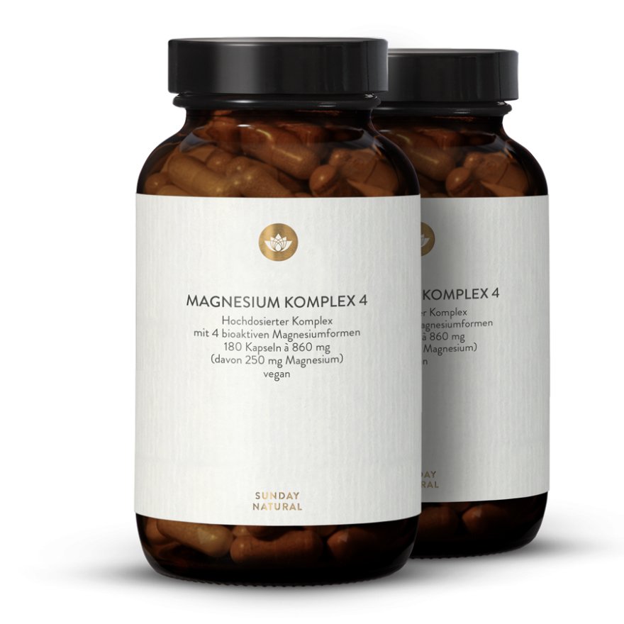 Magnesium bioaktiv & hochdosiert