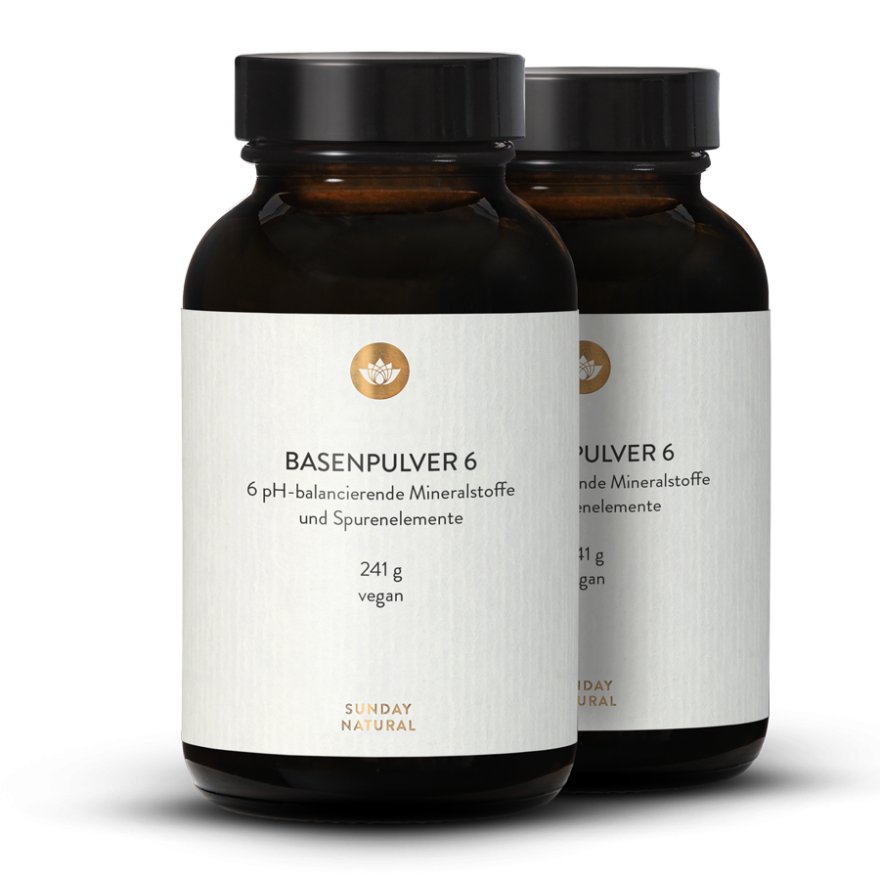 Basenpulver für Säure-Basen-Balance & Entsäuerung | Sunday Natural