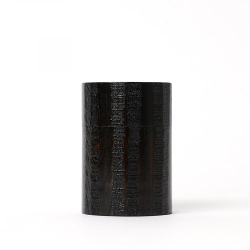 Teedose Japan Holz Keyaki Nokome