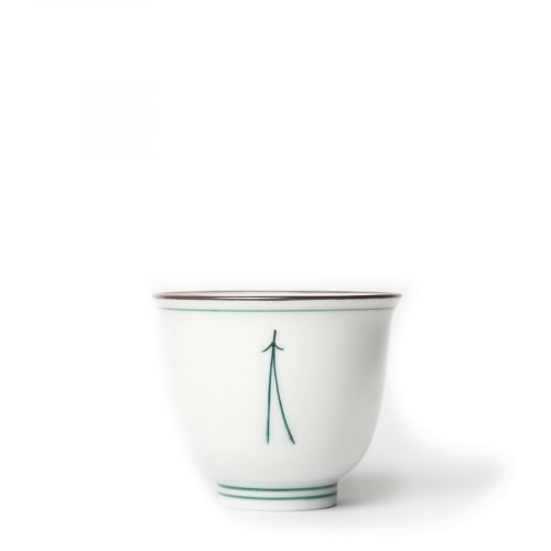 Teetasse Japan Porzellan Matsuba Groß