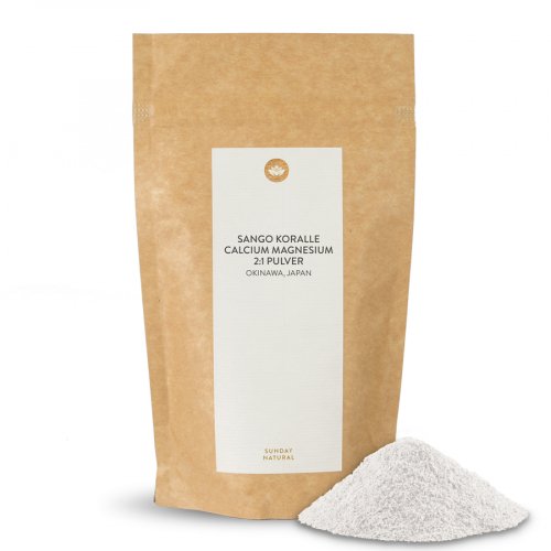 Sango Koralle Pulver 2:1 Calcium Magnesium
