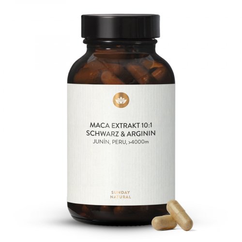 Maca Extract 10:1 Black Maca + Arginine