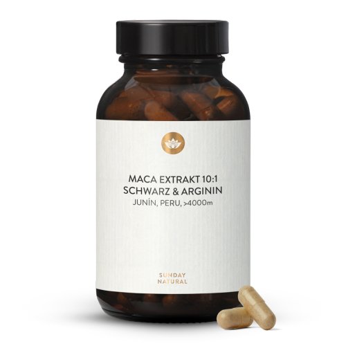 Maca Extrakt 10:1 Schwarz & Arginin