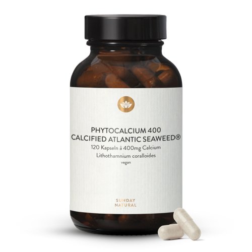Natural Calcium 400mg High-Dose Capsules