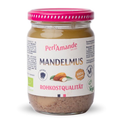 Organic Almond Butter Perl'Amande Natural, Raw