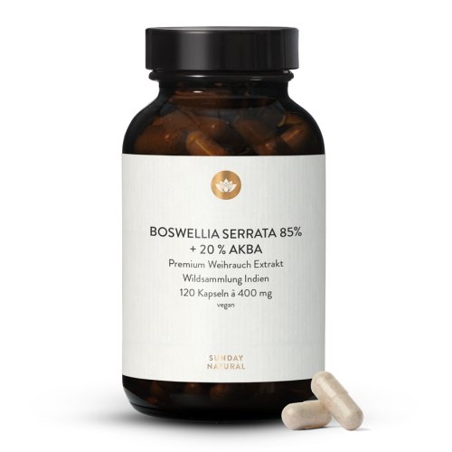 Weihrauch Kapseln Boswellia Serrata 85% + AKBA 20%