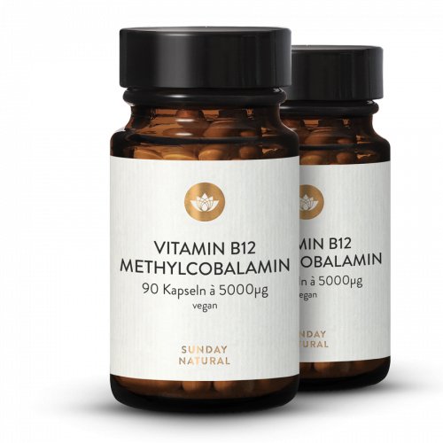 Vitamin B12 Methylcobalamin 5000µg