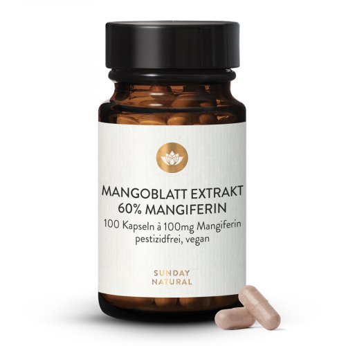 Mango Extrakt 60% Mangiferin Koffeinfrei