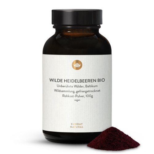 Bio Wilde Heidelbeeren Pulver
