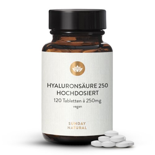 Acide hyaluronique 250 mg dosage élevé